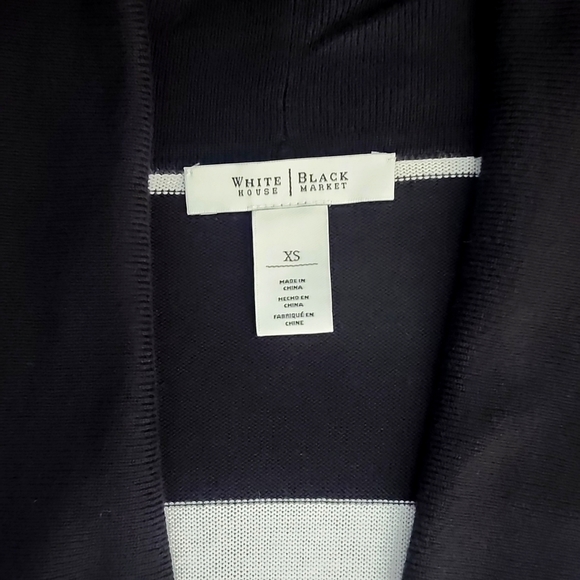 WHBM Stripe Cardigan - Picture 2 of 2